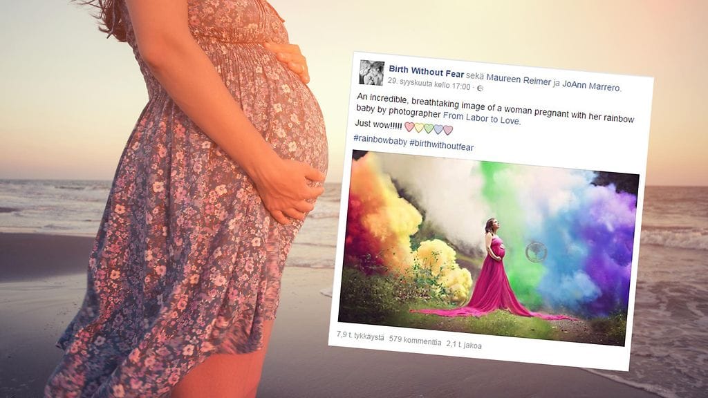 Valokuvaaja Joann Marreron ikuistama valokuva juhlistaa äitiyden ihmettä.