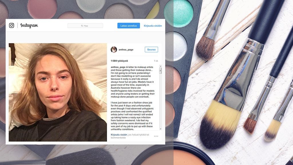 Kuvituskuva, kuvakaappaus Instagramista