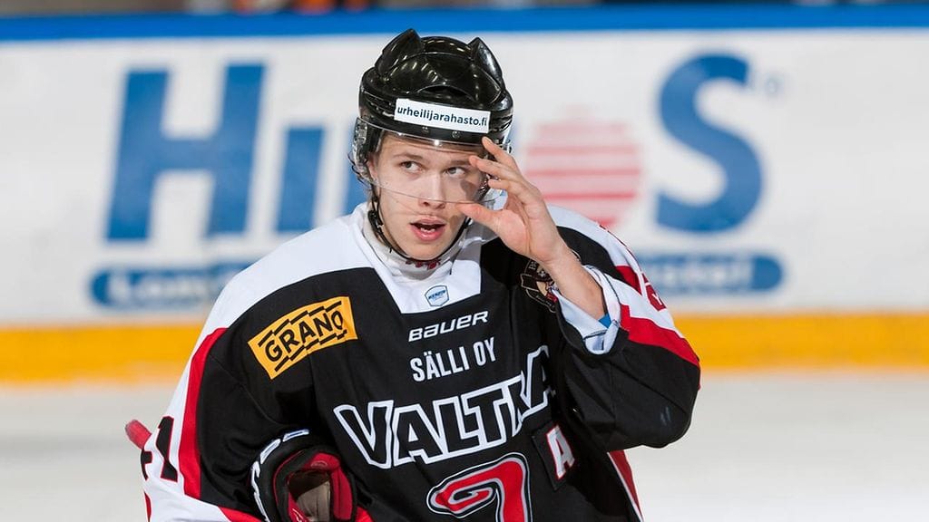 Arttu Likola JYP-Akatemian paidassa.