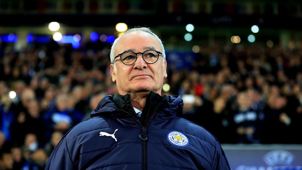 Claudio Ranieri on tyytyväinen joukkueensa menestykseen Mestarien liigassa, mutta ei Valioliigassa.