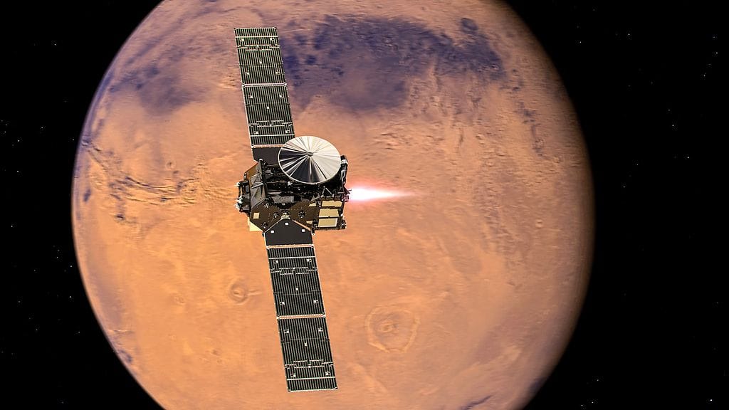 TGO-luotaimen havaintojen perusteella Marsissa voisi olla paikoitellen runsaasti vesijäätä.