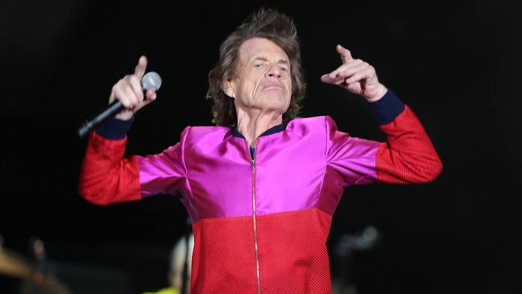 Mick Jagger lavalla Desert Trip -tapahtumassa Kaliforniassa 14. lokakuuta 2016.