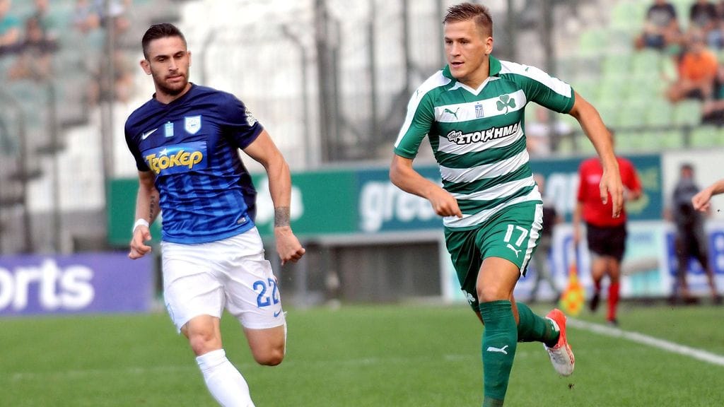 Robin Lod (oik.) on murtautunut tällä kaudella Panathinaikosin kovaan avauskokoonpanoon.