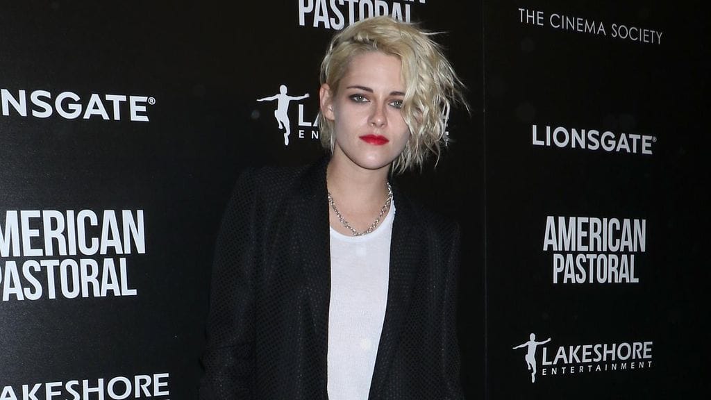 American pastoral -elokuvan näytöksessä nähtiin uudistunut Kristen Stewart.