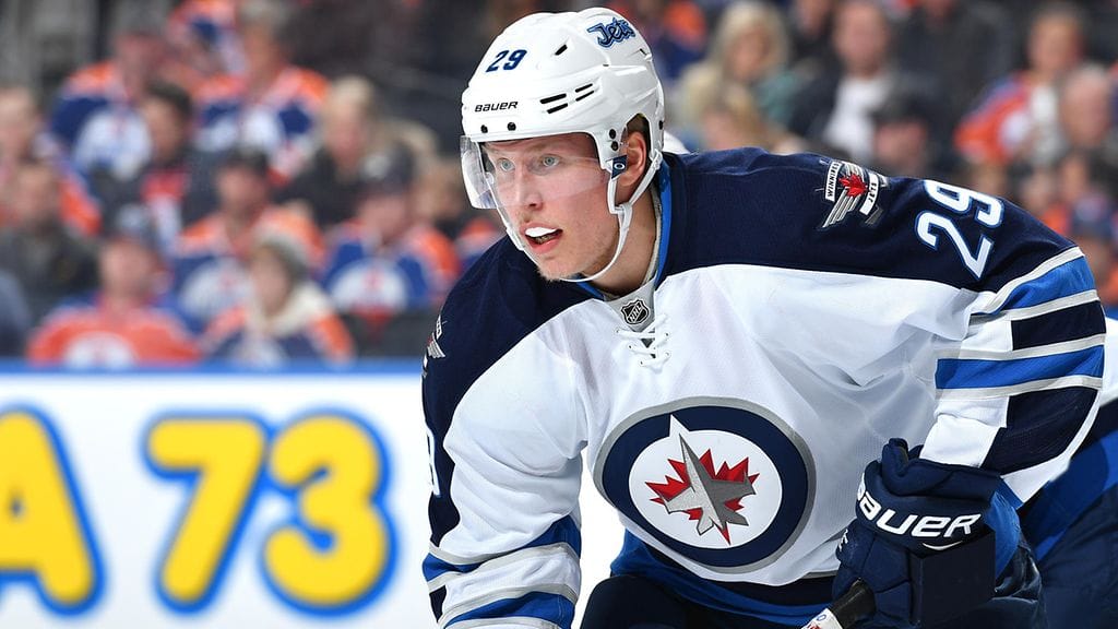 Patrik Laine on Winnipeg Jetsin oikea laitahyökkääjä.