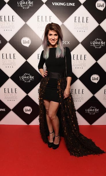 Jannika B Elle Style Awards 20.10.2016