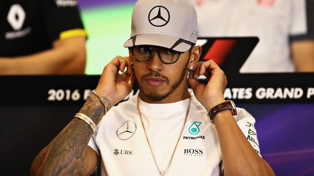 Lewis Hamilton oli median tentattavana torstaina.