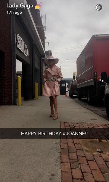 Lady gaga snapchatkaappaus