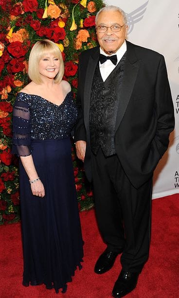 Cecilia Hart ja James Earl Jones syyskuussa 2015