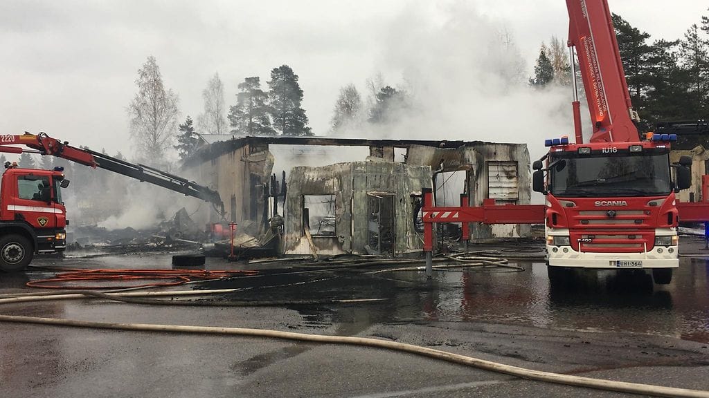 Porvoo rengashallin palo 2