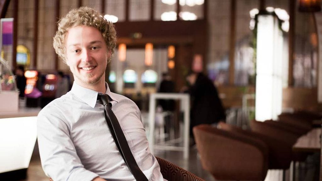 Matti Lamminsalo kuvailee itseään nuoreksi sarjayrittäjäksi. Kuva: Heikki Tuominen