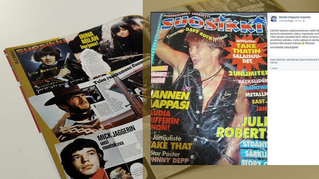 Kuvituskuvassa viimeinen koskaan ilmestynyt Suosikki-lehti. Lisäksi kuvakaappaus Facebookista