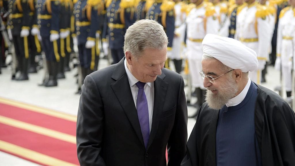 Niinistö Sauli Iranin pressa