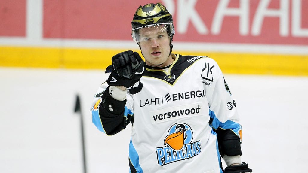 Henri Laurila Pelicansin paidassa kaksi vuotta sitten.