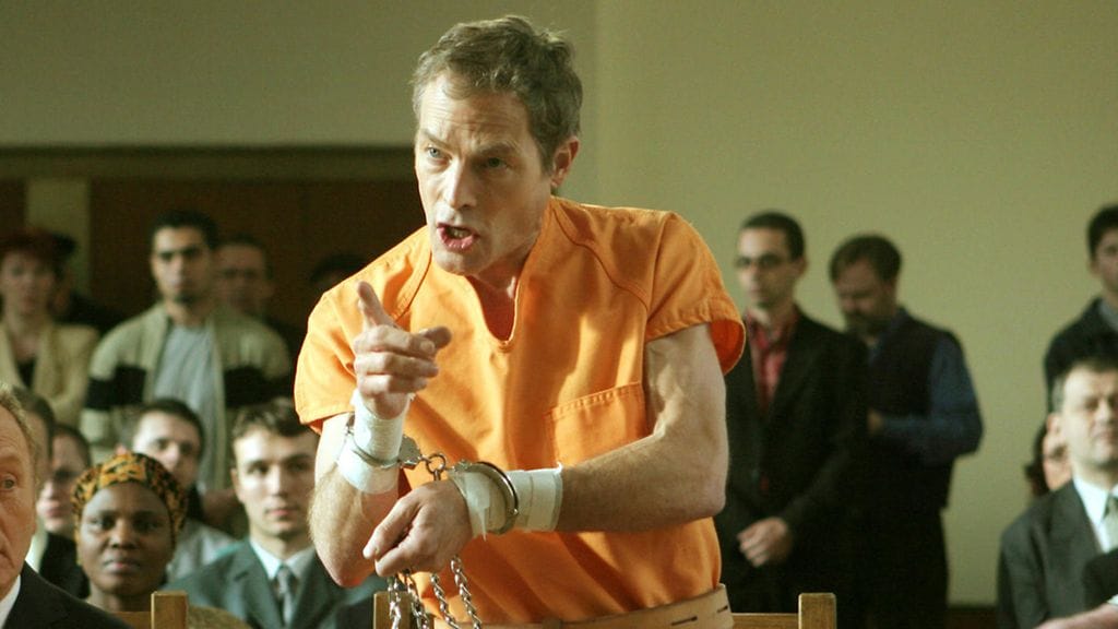 Michael Massee Revelations-sarjan kuvauksissa vuonna 2005.