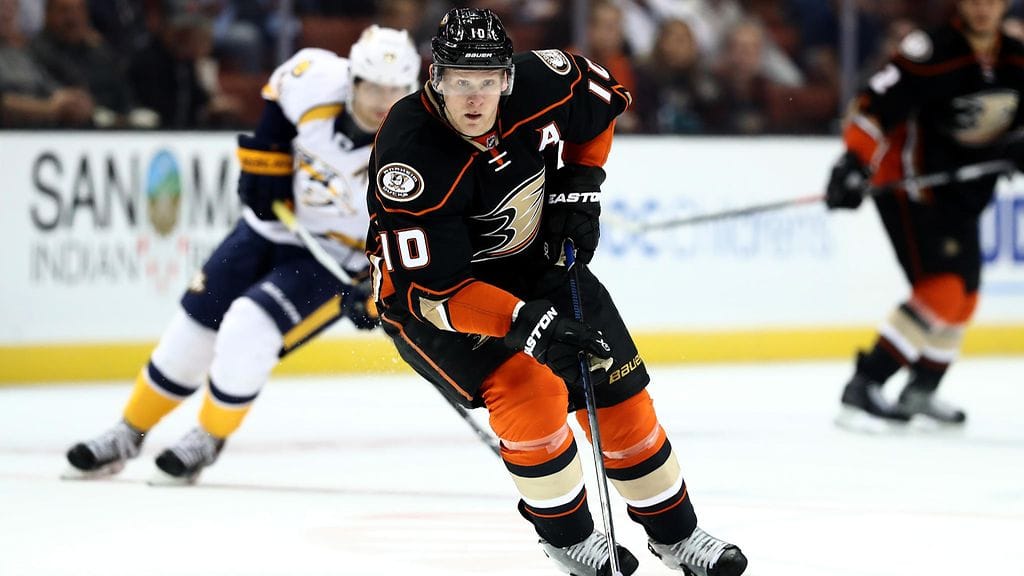 Corey Perry on pelannut koko NHL-uransa Anaheimissa.