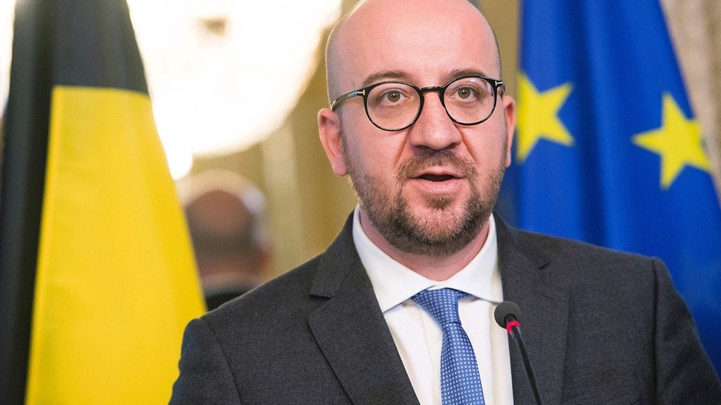 Belgian pääministeri Charles Michel kertoi yhteisymmärryksen löytymisestä tänään käytyjen neuvotteluiden jälkeen.