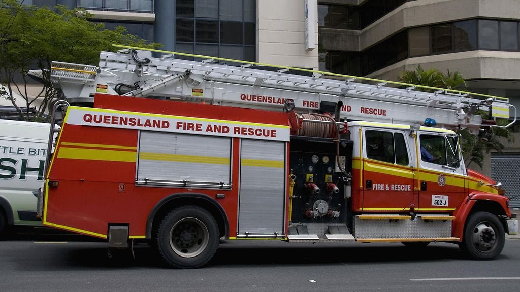 Brisbanen kaupunki kuuluu Queenslandin osavaltioon Australiassa. Kuvituskuva.