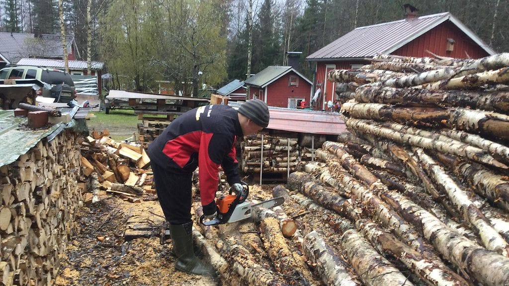 17-vuotiaalla Mika Laitisella ei ole vapaa-ajan ongelmia. Opiskelija hankkii kokemusta ja rahaa tekemällä savonlinnalaisten piha- ja puutöitä.
