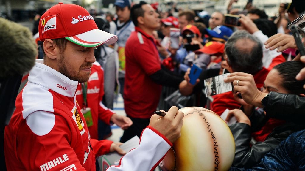 Sebastian Vettel on kuljettajien MM-sarjassa sijalla neljä.