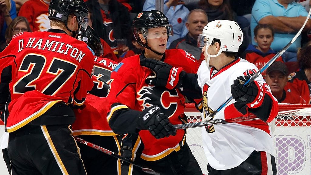 Jyrki Jokipakka taisteli Calgaryn voitossa.