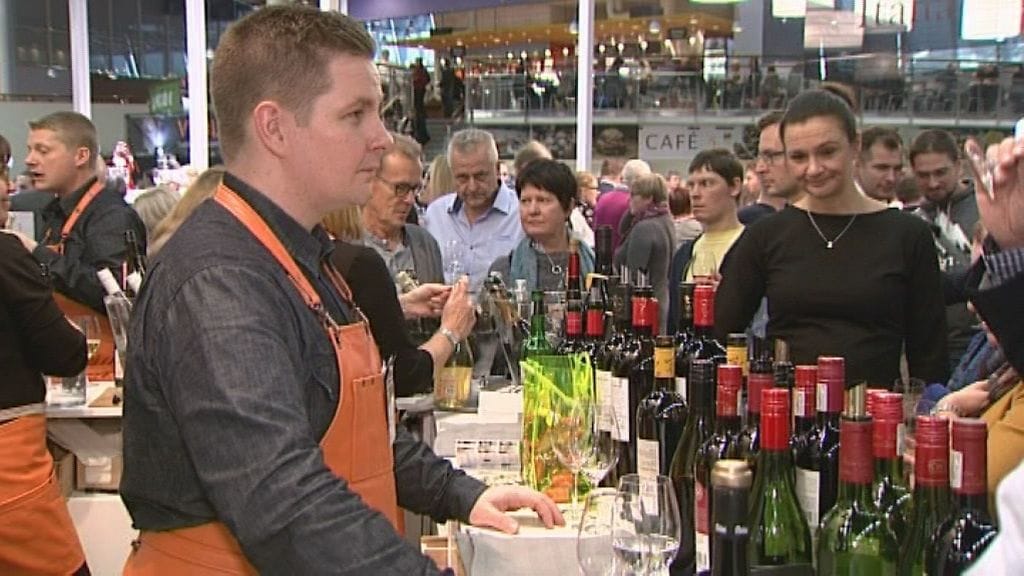 Viini-ja ruokamessut - viinejä