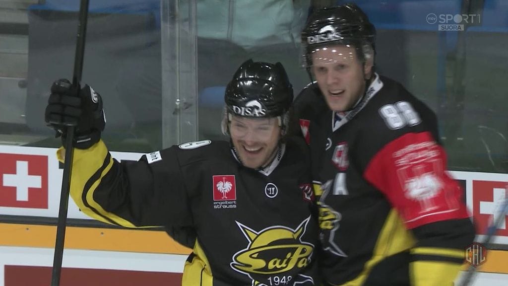 SaiPa lähtee yhden maalin johtoasemassa toiseen neljännesvälierään Växjötä vastaan.