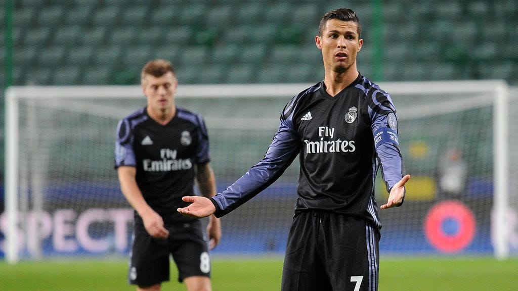 Cristiano Ronaldo ei pystynyt auttamaan Realia maaleilla Varsovassa.