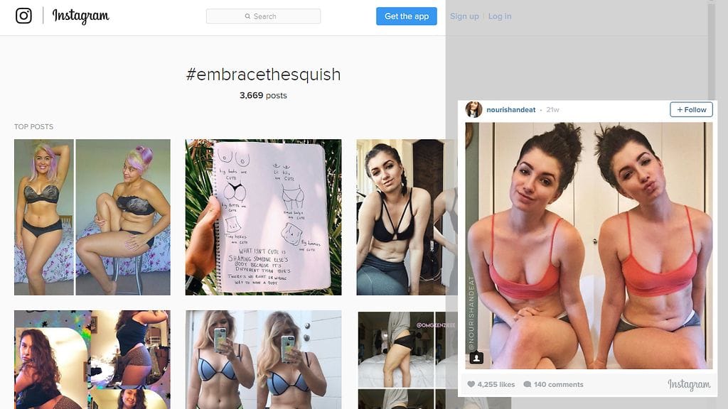 Kuvakaappaus Instagramista