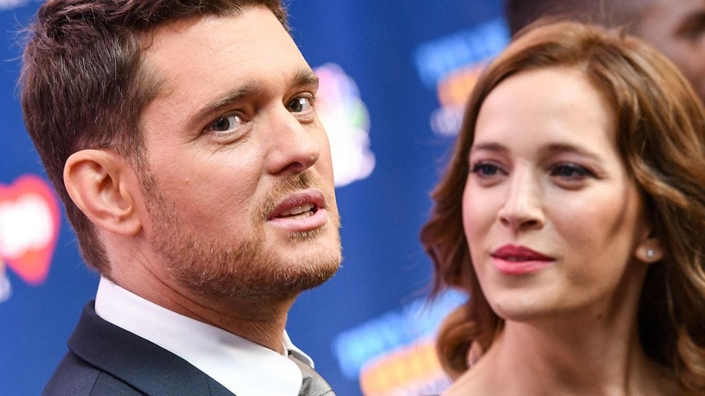 Michael Bublé ja tämän puoliso Luisana Lopilato.