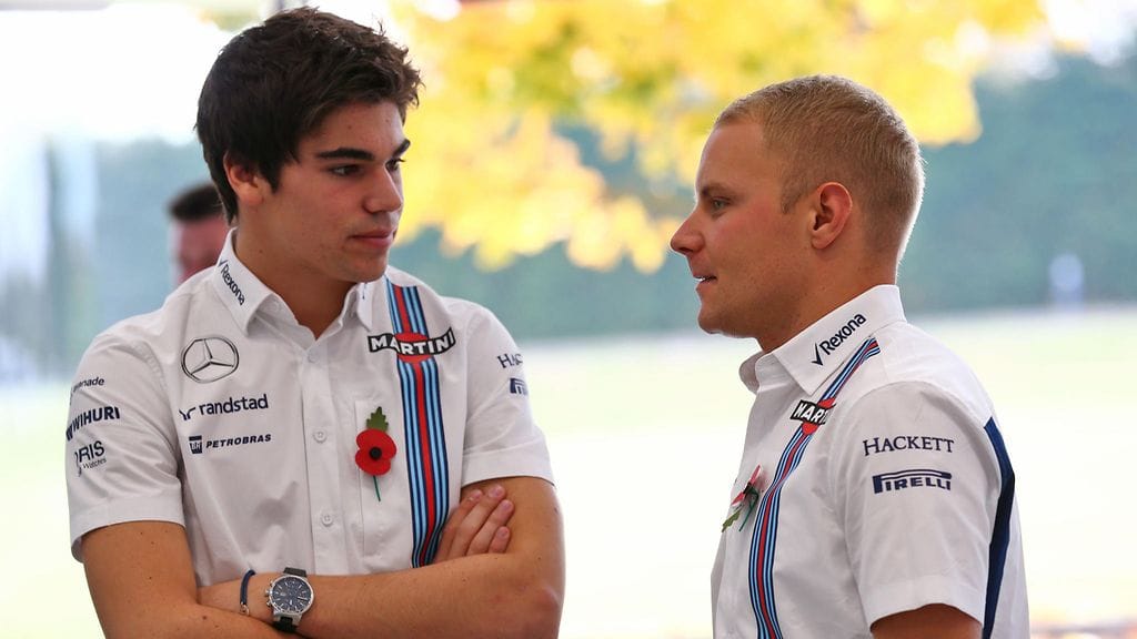 Lance Stroll ja Valtteri Bottas ovat Williamsin kuljettajat, ainakin vielä.
