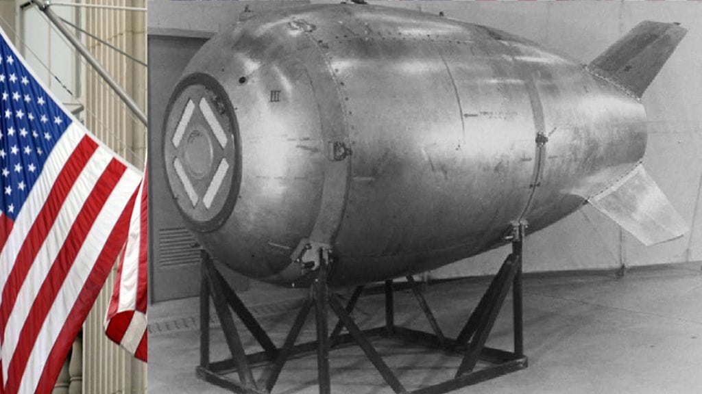 Sukeltaja Sean Smyrichinsky luuli ensin löytäneensä Kanadan rannikolta ufon, mutta kyseessä onkin ehkä amerikkalainen 50-luvulla kadonnut Mark 4 -ydinpommi. Se putosi Yhdysvaltain ilmavoimien B-36-pommikoneesta harjoituslennolla.