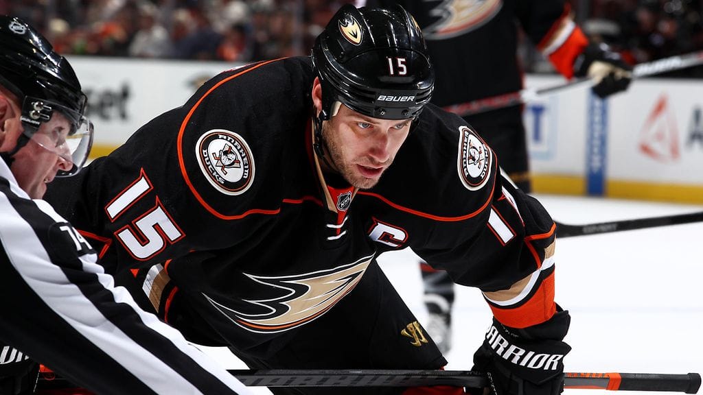 Ryan Getzlaf aloitti NHL-uransa Anaheimissa 11 vuotta sitten.