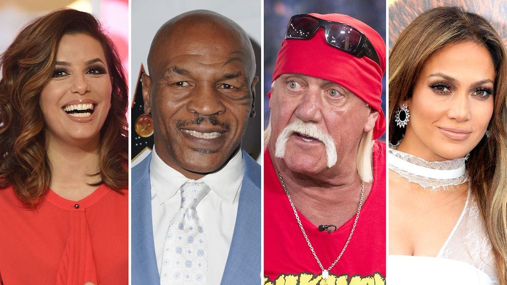 Eva Longoria, Mike Tyson, Hulk Hogan ja Jennifer Lopez ovat kertoneet avoimesti poliittisen kantansa Yhdysvaltain presidentinvaalien alla.