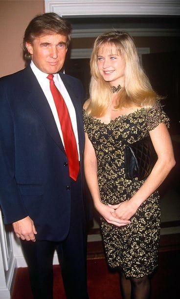 Donald Trump ja tyttöystävä Diane 1992