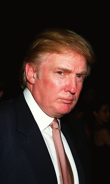 Donald Trump heinäkuu 2001