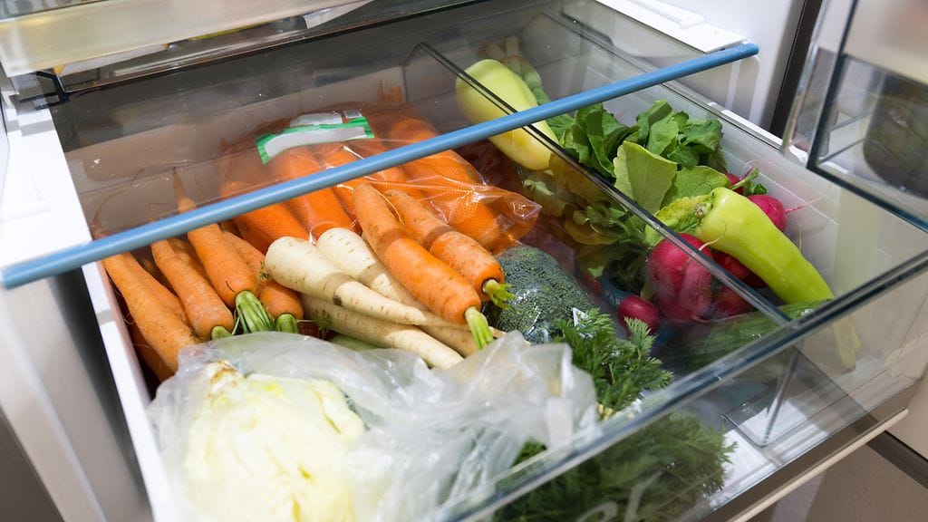 Vihanneslaatikot olisi hyvä pestä vähintään kerran kuukaudessa.