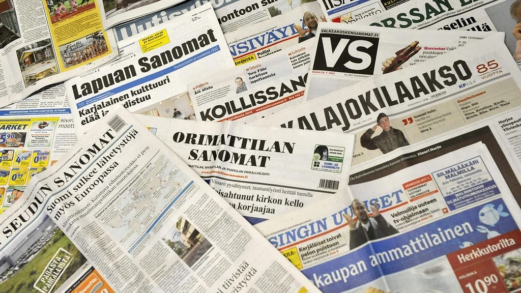 Halmeen mielestä jokaisen suomalaisen pitäisi tilata vähintään yksi paikallislehti, vaikka omasta entisestä kotipitäjästään.