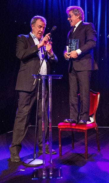 Jeremy Clarkson ja Roger Daltrey 7.11.2016 1