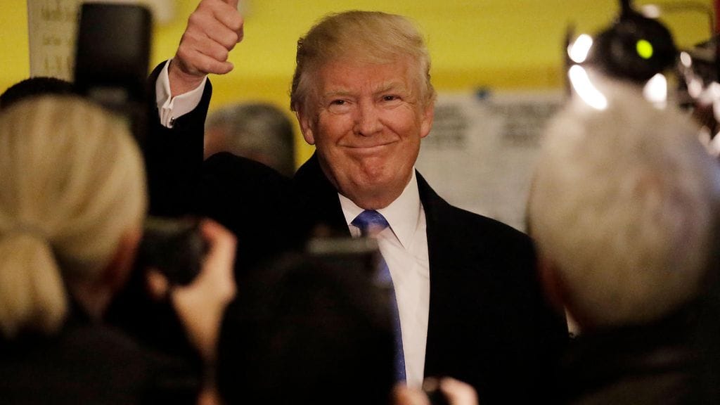 Donald Trump on Yhdysvaltojen 45. presidentti.