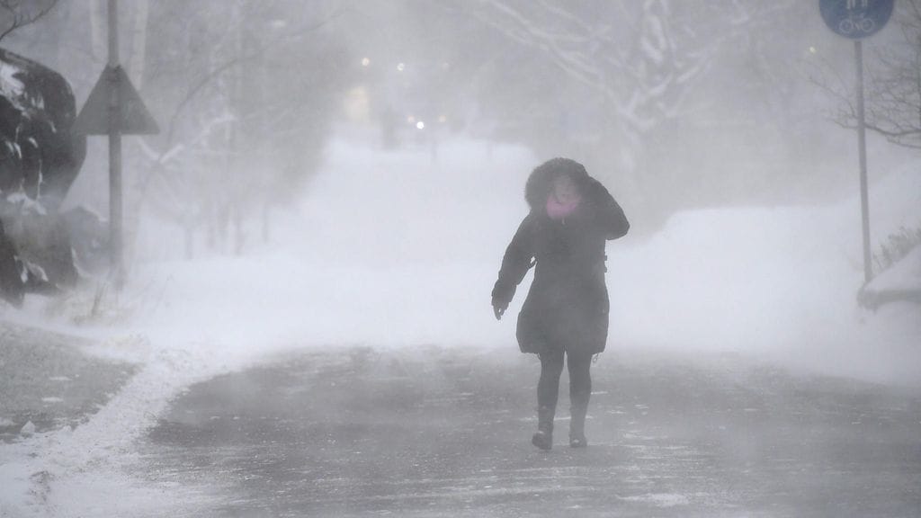 Talvi, tuisku, sää