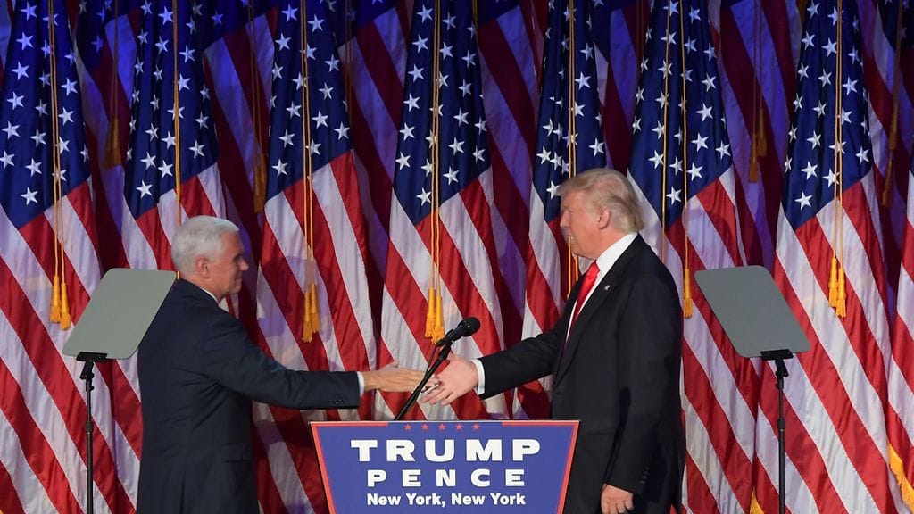 Donald Trump on Yhdysvaltojen seuraava presidentti.