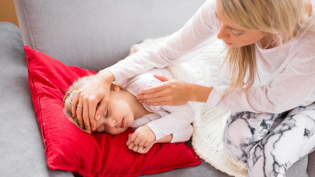 Lasta ei saisi viedä päiväkotiin tai kouluun liian nopeasti toipumisen jälkeen.