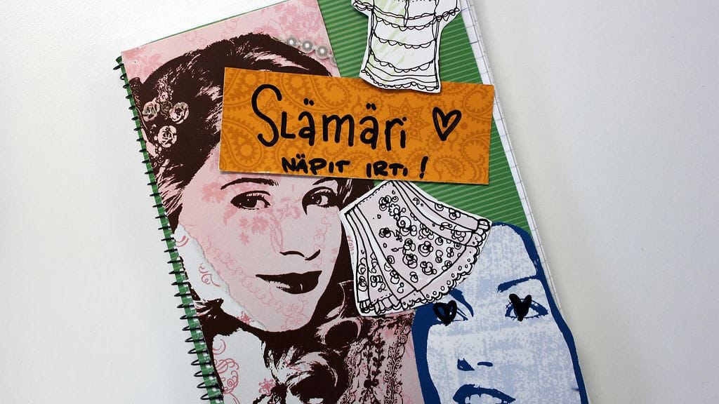 Askartelimme slämyn tätä juttua varten!