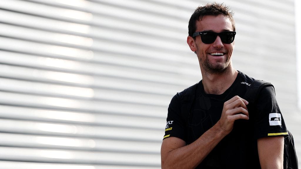 Jolyon Palmerilla on syytä hymyyn.