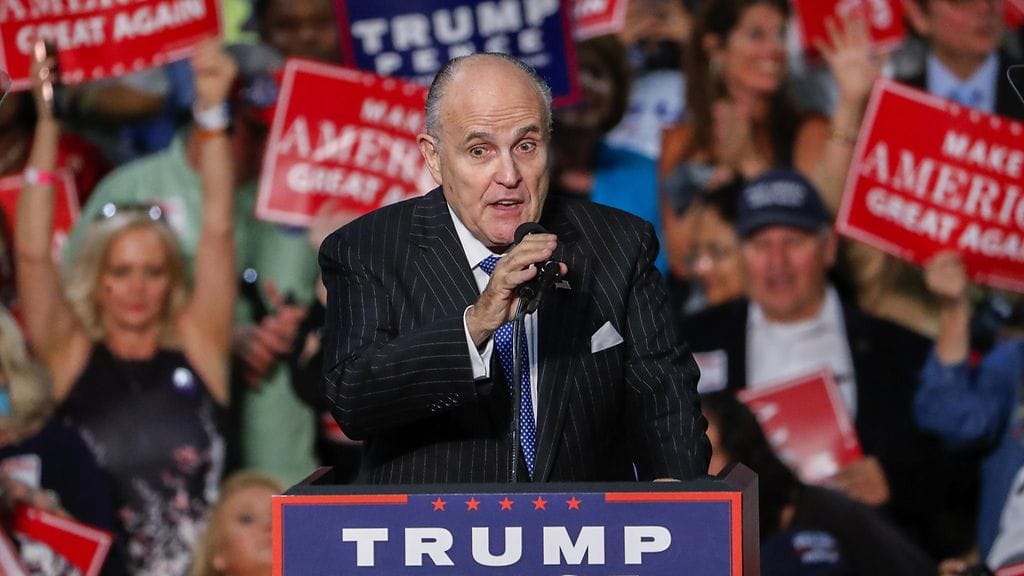 Giuliani on Trumpin ystävä ja pitkäaikainen kannattaja.