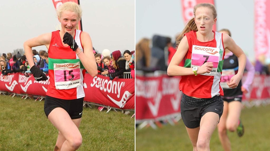 Lucy Pygott ja Stacey Burrows kilpailivat viime helmikuussa Englannin Donningtonissa.