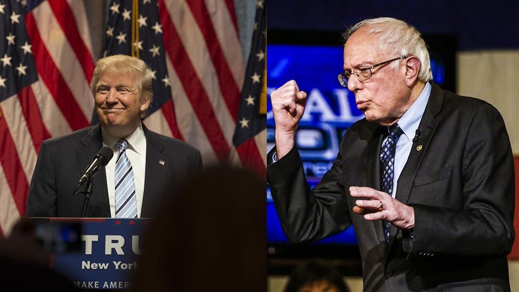 Jos Donald Trumpia vastassa olisi ollutkin Bernie Sanders, kuinka olisi käynyt? Tällä spekuloidaan rapakon takana vielä kauan.