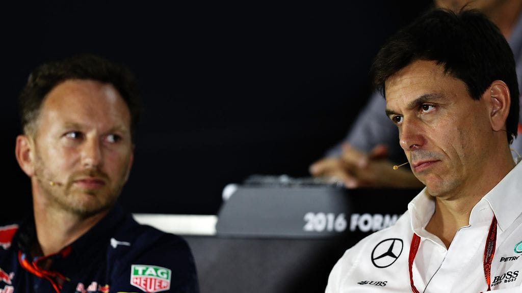 Christian Horner ja Toto Wolff