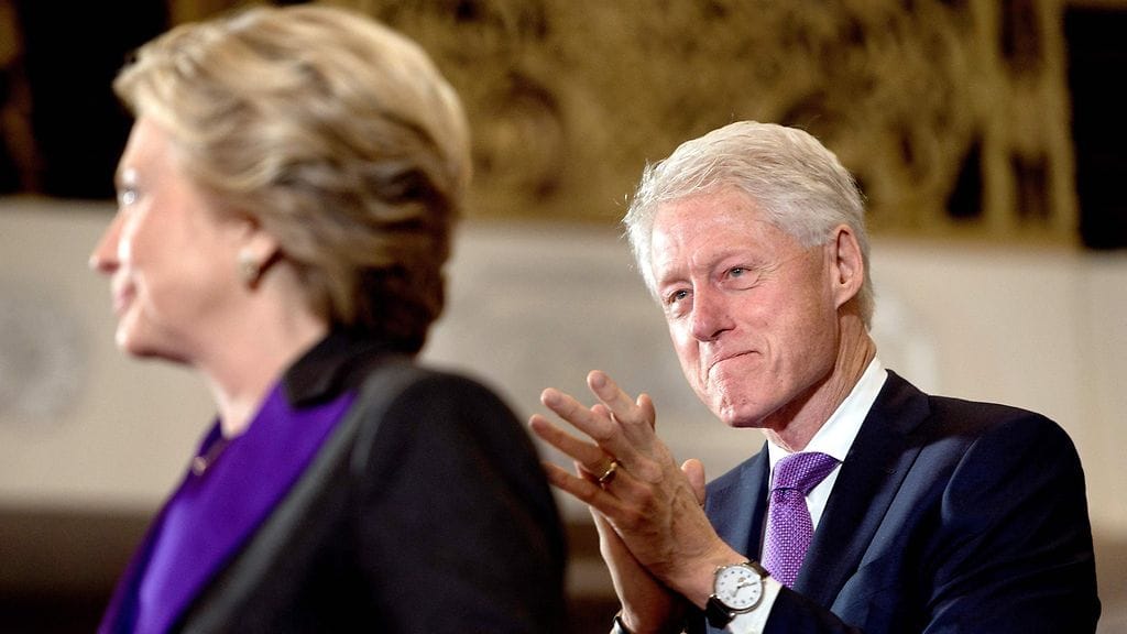 Clinton Bill ja Hillary.